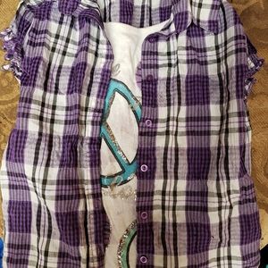 Girls Peace Polo Size M